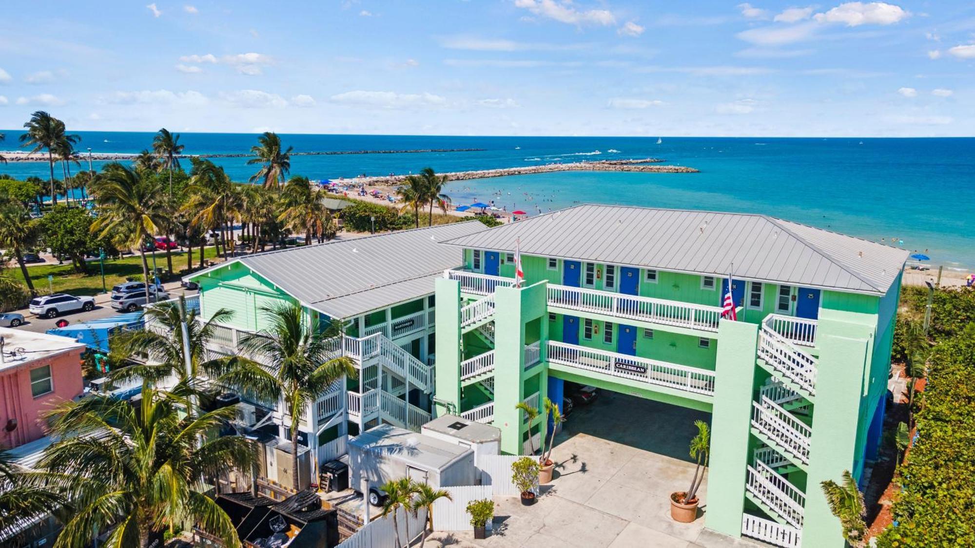 Ocean View Hotel Room With Balcony- King Bed #21 フォート・ピアス エクステリア 写真